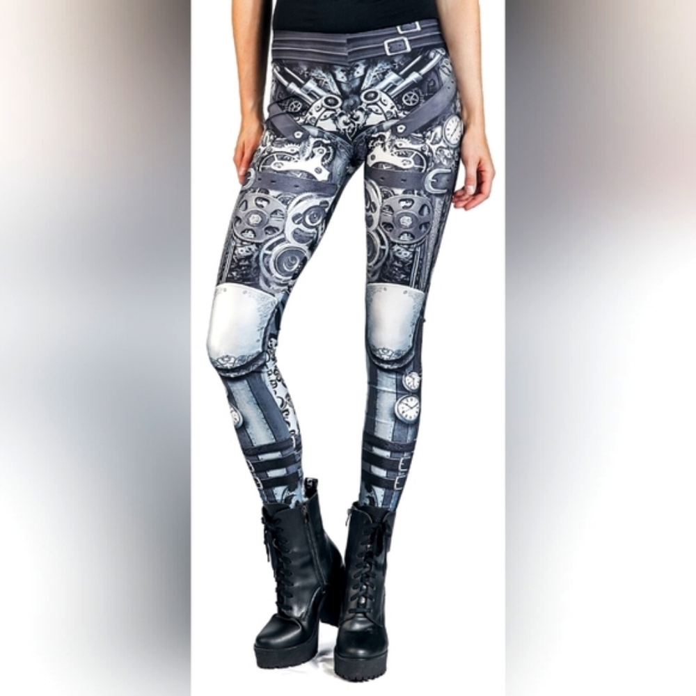 Poprageous M Steampunk Leggings